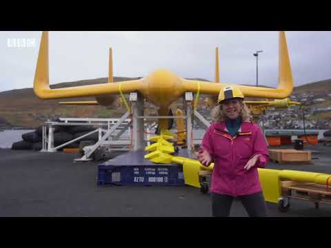 "Sea Dragons" a new machine looks like glider generates hydro energy at Faroe Islands [Video]