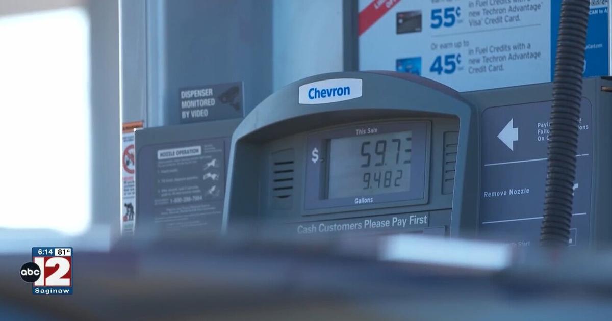 Gas prices fall in Mid-Michigan over Independence Day | Video
