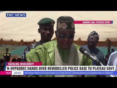 N-HYPADDEC Hands Over Remodelled Police Base To Plateau Government [Video]