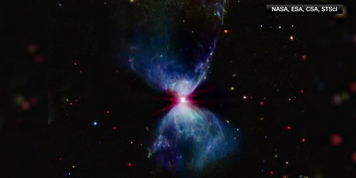 NASA telescope captures fireworks around forming star [Video]