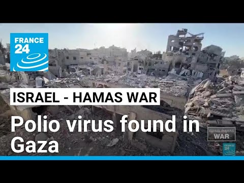 Polio virus found in Gaza as soaring temperatures threaten drought • FRANCE 24 English [Video]