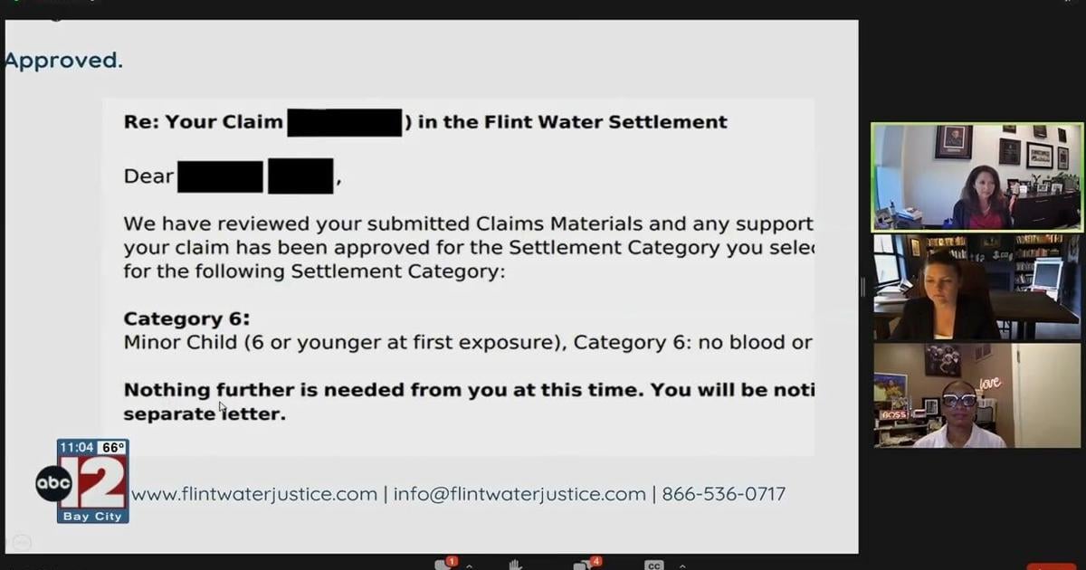 Webinars held to clear confusion for water crisis claimants | Video