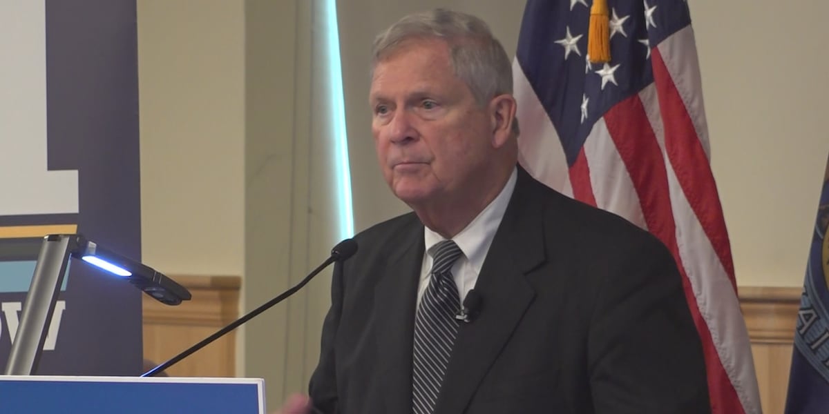 Secretary of Agriculture praises Maine during speech in Orono [Video]