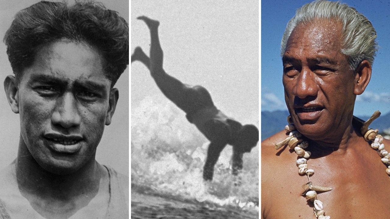 Meet the American who spread surfing all over the world, Duke Kahanamoku of Hawaii [Video]