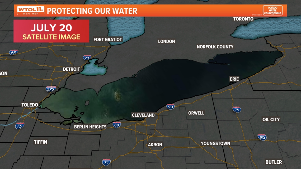 How large is the Lake Erie harmful algal bloom so far? [Video]