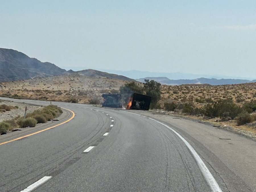 Truck fire, HAZMAT response closes I-15 between Las Vegas, Los Angeles [Video]